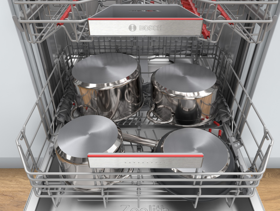 Intensive zone Поднимает давление в нижнем коробе до 30% для загрузки сильно загрязнённой посуды